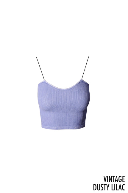 Vintage Ribbed Crop Top-TOP-NIKIBIKI-Vintage Dusty Lilac-Urbanheer