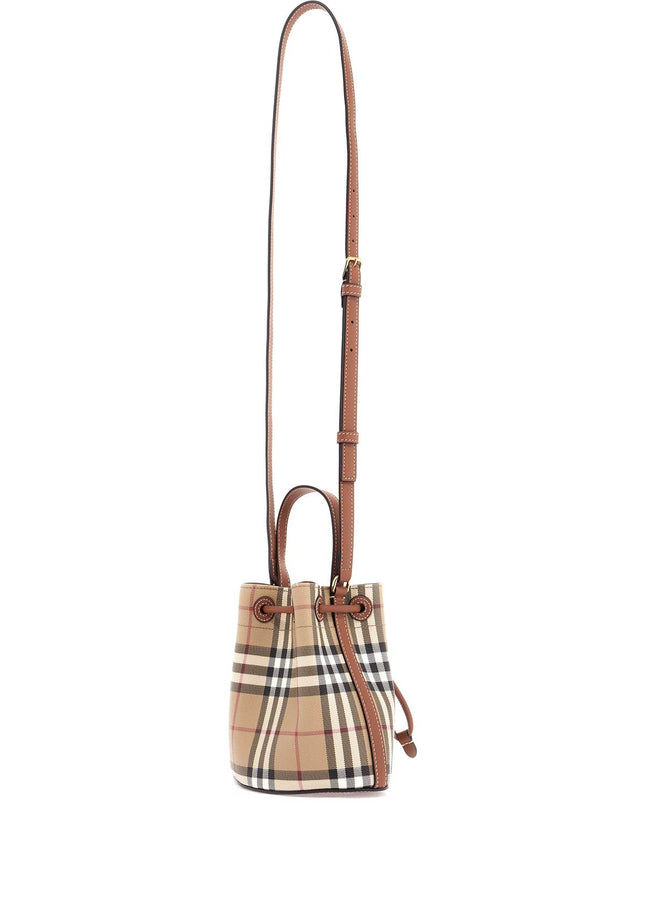 Burberry ered\n\ncheckered mini bucket bag