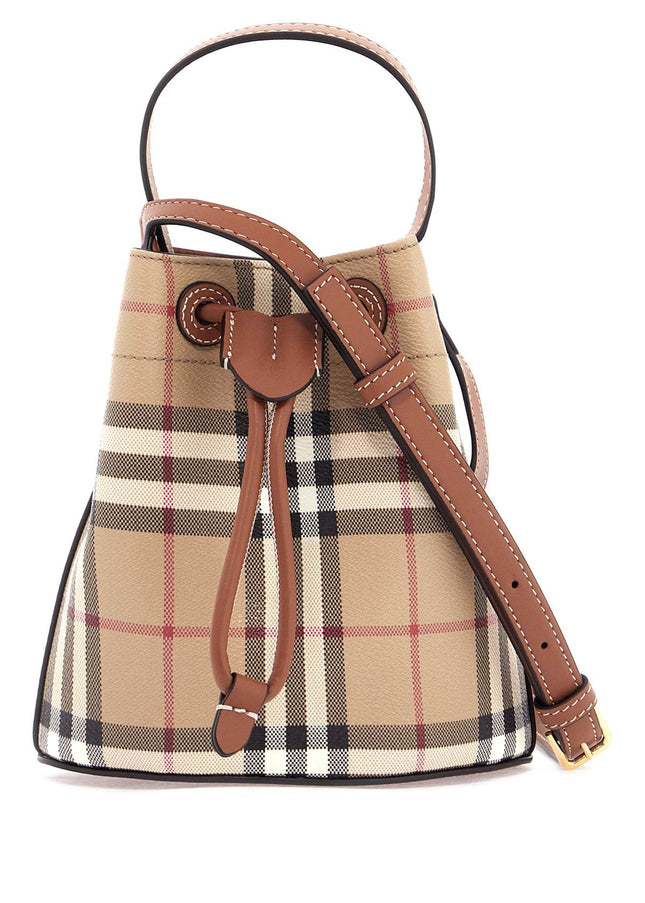 Burberry ered\n\ncheckered mini bucket bag