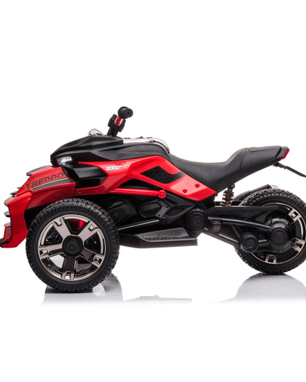 24V Freddo Spider 2 Seater Ride-on 3 Wheel Motorcycle