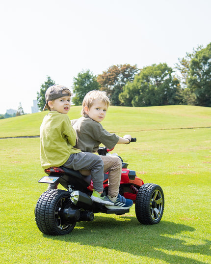 24V Freddo Spider 2 Seater Ride-on 3 Wheel Motorcycle