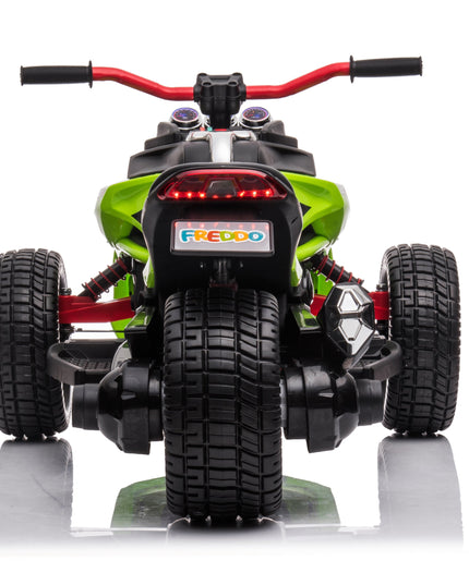 24V Freddo Spider 2 Seater Ride-on 3 Wheel Motorcycle