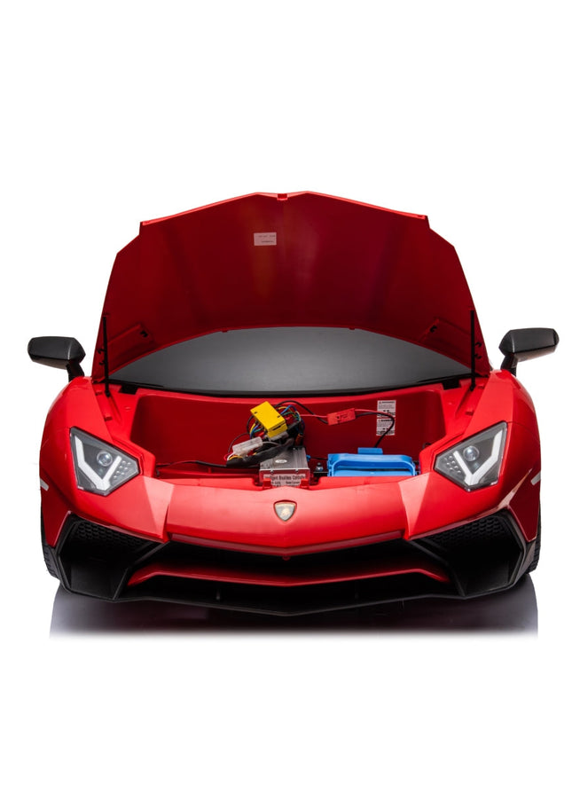 24V Lamborghini Aventador 2 Seater Ride on Car for Kids: Advanced Brushless Motor & Differential for High-Octane Fun