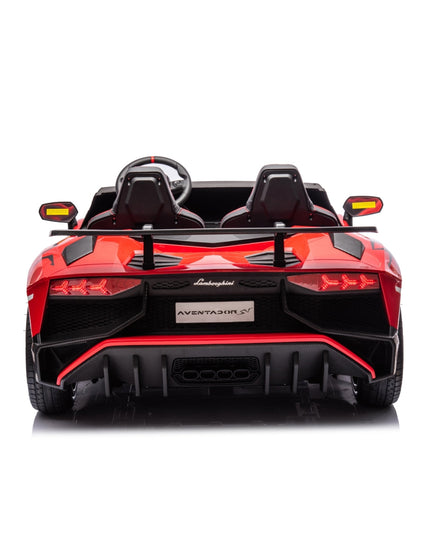 24V Lamborghini Aventador 2 Seater Ride on Car for Kids: Advanced Brushless Motor & Differential for High-Octane Fun