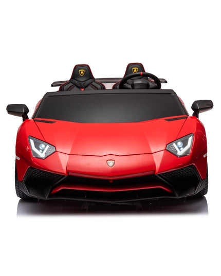 24V Lamborghini Aventador 2 Seater Ride on Car for Kids: Advanced Brushless Motor & Differential for High-Octane Fun