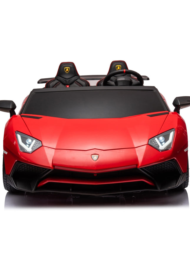 24V Lamborghini Aventador 2 Seater Ride on Car for Kids: Advanced Brushless Motor & Differential for High-Octane Fun