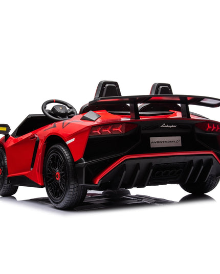 24V Lamborghini Aventador 2 Seater Ride on Car for Kids: Advanced Brushless Motor & Differential for High-Octane Fun