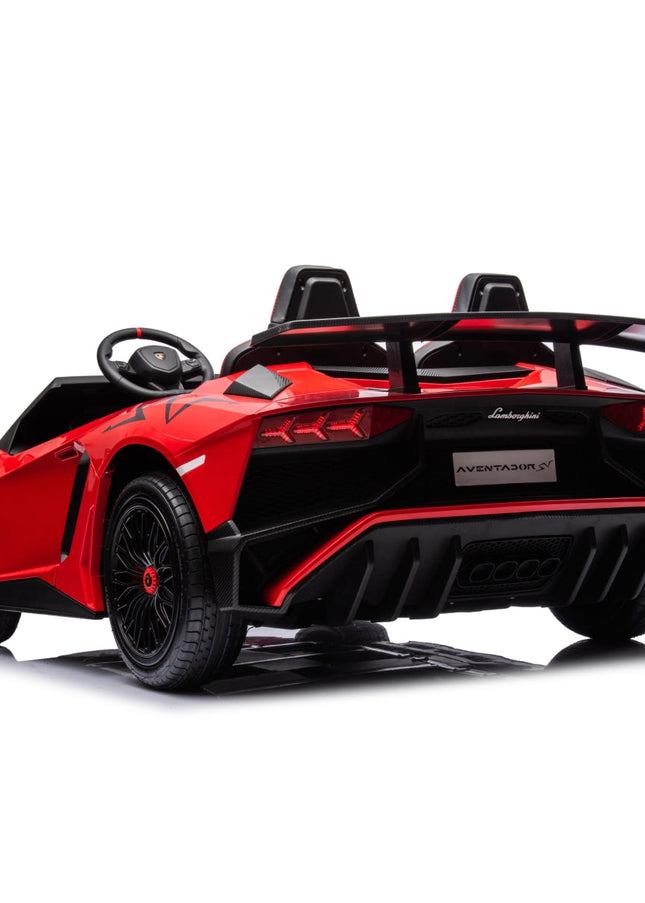 24V Lamborghini Aventador 2 Seater Ride on Car for Kids: Advanced Brushless Motor & Differential for High-Octane Fun