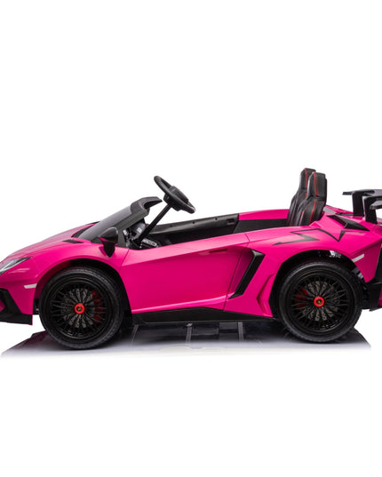 24V Lamborghini Aventador 2 Seater Ride on Car for Kids: Advanced Brushless Motor & Differential for High-Octane Fun