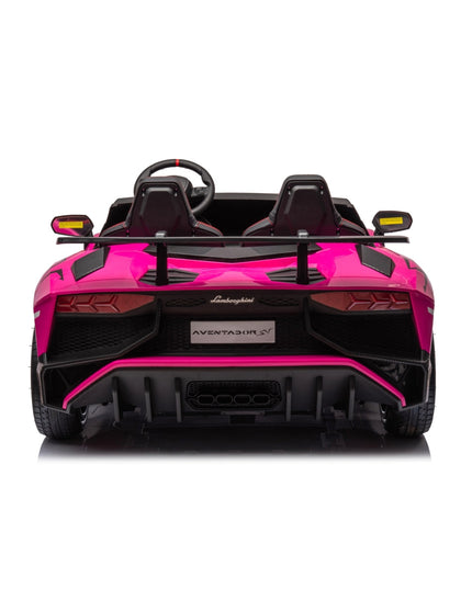 24V Lamborghini Aventador 2 Seater Ride on Car for Kids: Advanced Brushless Motor & Differential for High-Octane Fun