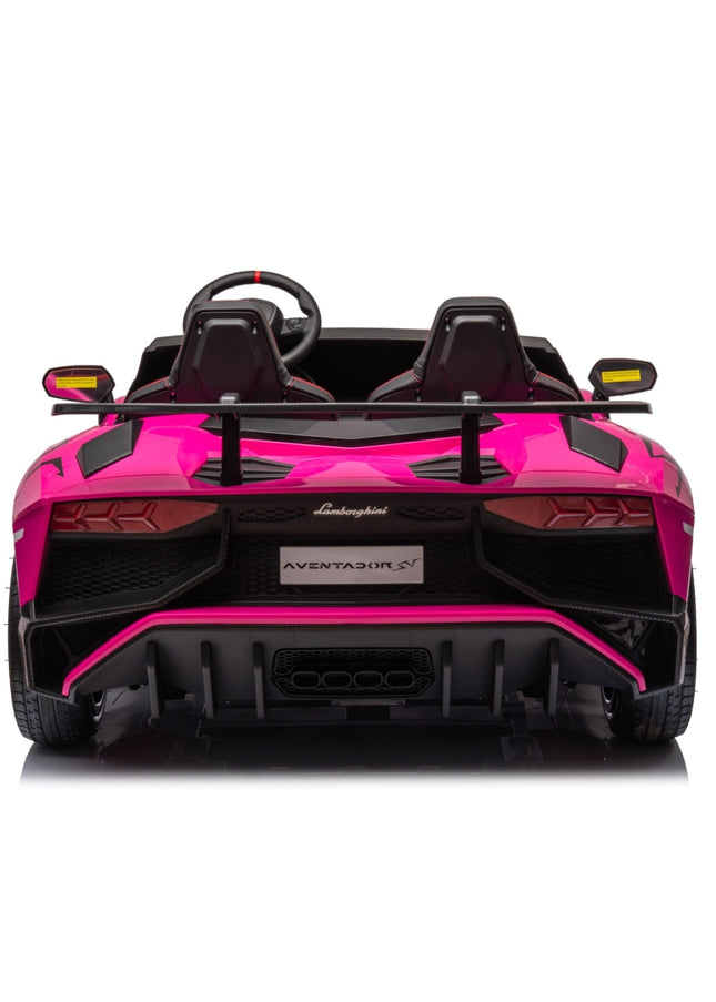 24V Lamborghini Aventador 2 Seater Ride on Car for Kids: Advanced Brushless Motor & Differential for High-Octane Fun