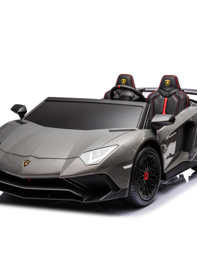 24V Lamborghini Aventador 2 Seater Ride on Car for Kids: Advanced Brushless Motor & Differential for High-Octane Fun