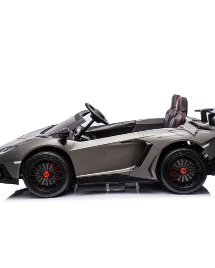 24V Lamborghini Aventador 2 Seater Ride on Car for Kids: Advanced Brushless Motor & Differential for High-Octane Fun