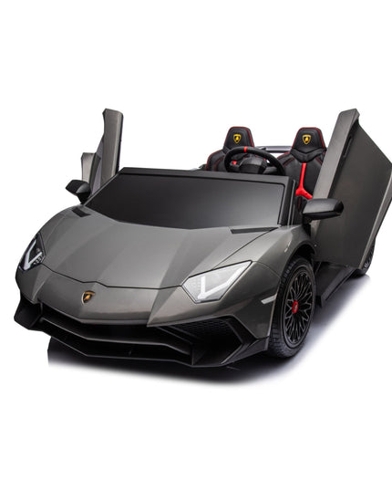 24V Lamborghini Aventador 2 Seater Ride on Car for Kids: Advanced Brushless Motor & Differential for High-Octane Fun