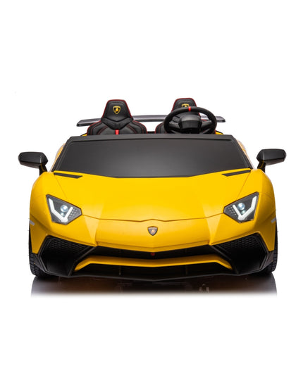 24V Lamborghini Aventador 2 Seater Ride on Car for Kids: Advanced Brushless Motor & Differential for High-Octane Fun