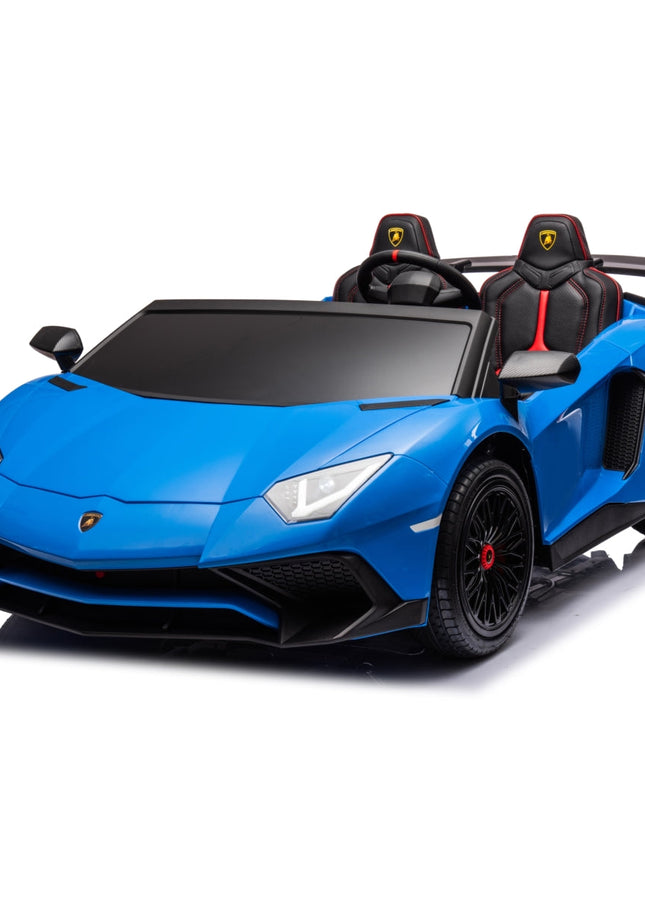 24V Lamborghini Aventador 2 Seater Ride on Car for Kids: Advanced Brushless Motor & Differential for High-Octane Fun