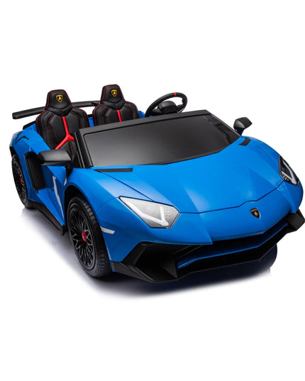 24V Lamborghini Aventador 2 Seater Ride on Car for Kids: Advanced Brushless Motor & Differential for High-Octane Fun