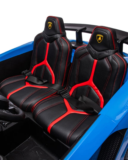 24V Lamborghini Aventador 2 Seater Ride on Car for Kids: Advanced Brushless Motor & Differential for High-Octane Fun