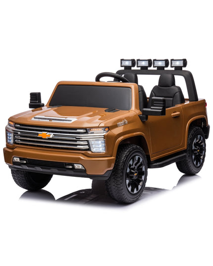 24V 4x4 Chevrolet Silverado 2 Seater Ride on Truck