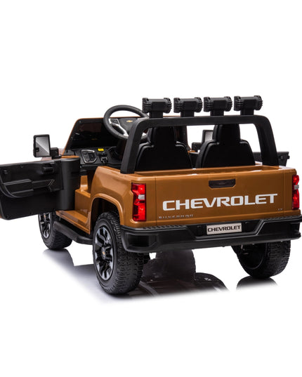 24V 4x4 Chevrolet Silverado 2 Seater Ride on Truck