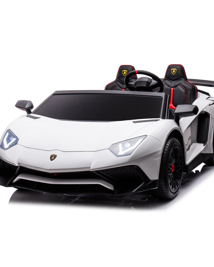 24V Lamborghini Aventador 2 Seater Ride on Car for Kids: Advanced Brushless Motor & Differential for High-Octane Fun