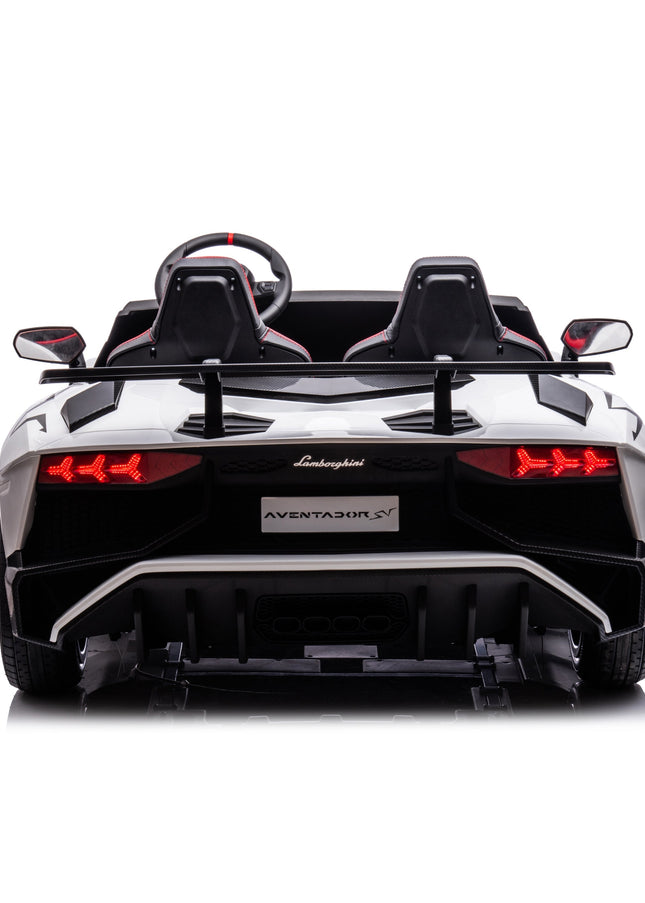 24V Lamborghini Aventador 2 Seater Ride on Car for Kids: Advanced Brushless Motor & Differential for High-Octane Fun