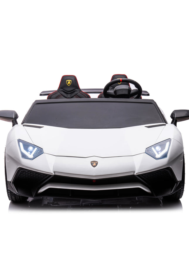 24V Lamborghini Aventador 2 Seater Ride on Car for Kids: Advanced Brushless Motor & Differential for High-Octane Fun