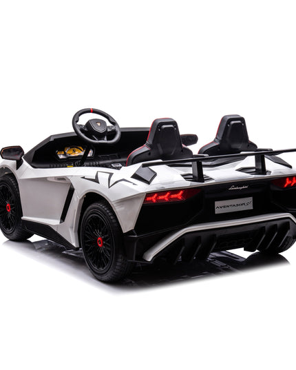 24V Lamborghini Aventador 2 Seater Ride on Car for Kids: Advanced Brushless Motor & Differential for High-Octane Fun