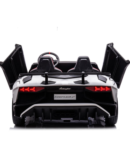 24V Lamborghini Aventador 2 Seater Ride on Car for Kids: Advanced Brushless Motor & Differential for High-Octane Fun