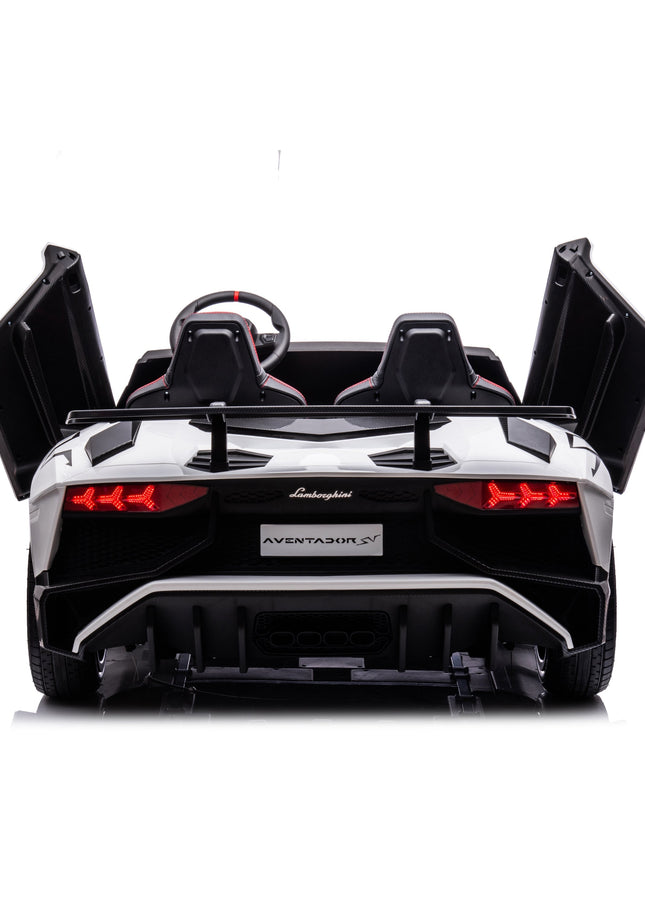 24V Lamborghini Aventador 2 Seater Ride on Car for Kids: Advanced Brushless Motor & Differential for High-Octane Fun