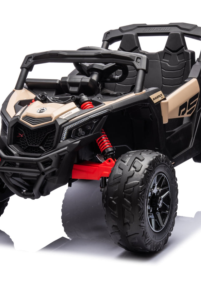 24V Can Am Maverick 1-Seater UTV - Kids Electric Ride-On-Ride On Cars-Freddo Toys-Urbanheer