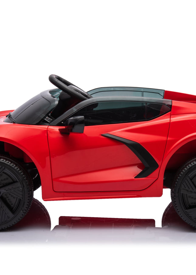 12V Chevrolet Corvette C8 Stingray 1-Seater Kids Ride-on Car-Ride On Cars-Freddo Toys-Urbanheer