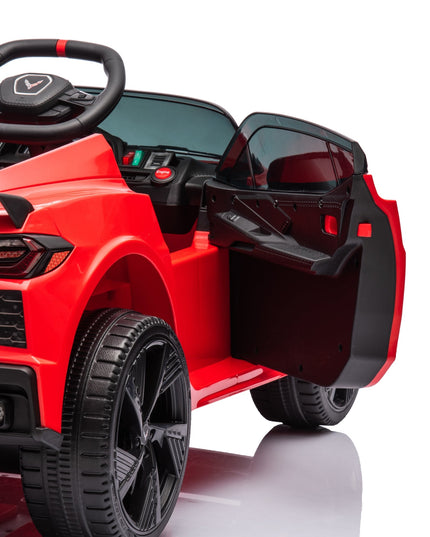 12V Chevrolet Corvette C8 Stingray 1-Seater Kids Ride-on Car-Ride On Cars-Freddo Toys-Urbanheer