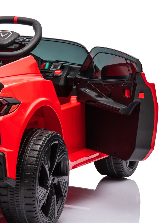 12V Chevrolet Corvette C8 Stingray 1-Seater Kids Ride-on Car-Ride On Cars-Freddo Toys-Urbanheer