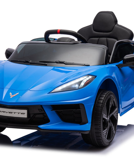 12V Chevrolet Corvette C8 Stingray 1-Seater Kids Ride-on Car-Ride On Cars-Freddo Toys-Urbanheer