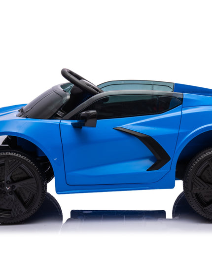 12V Chevrolet Corvette C8 Stingray 1-Seater Kids Ride-on Car-Ride On Cars-Freddo Toys-Urbanheer