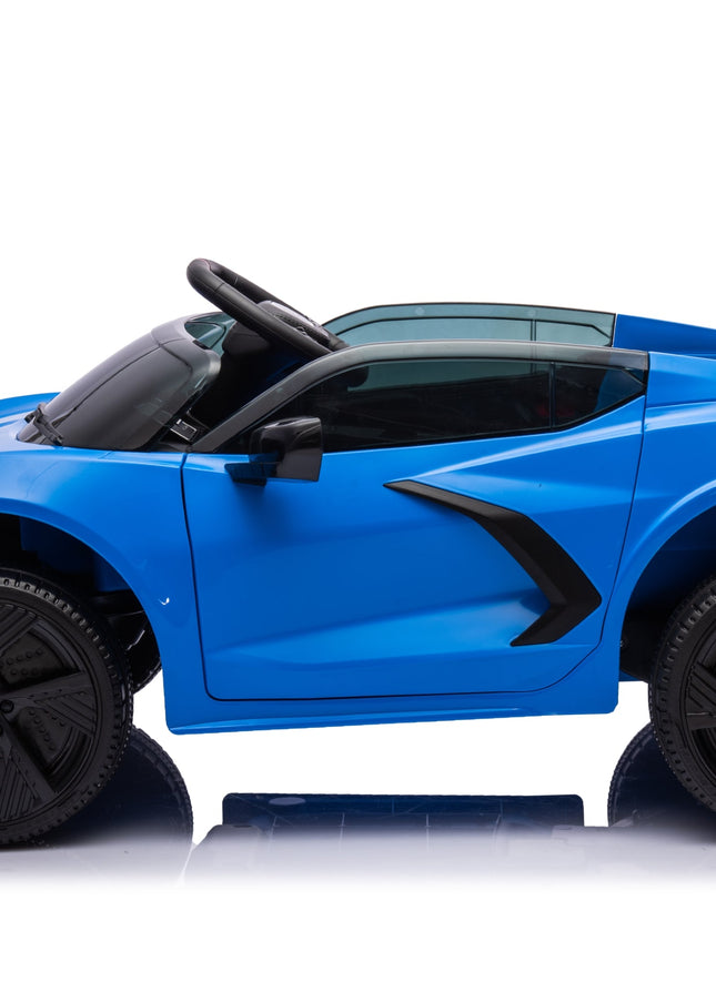 12V Chevrolet Corvette C8 Stingray 1-Seater Kids Ride-on Car-Ride On Cars-Freddo Toys-Urbanheer