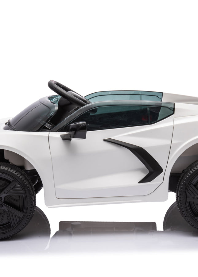 12V Chevrolet Corvette C8 Stingray 1-Seater Kids Ride-on Car-Ride On Cars-Freddo Toys-Urbanheer