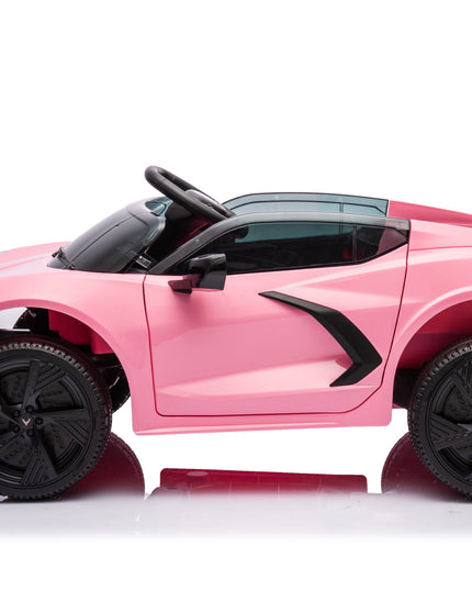 12V Chevrolet Corvette C8 Stingray 1-Seater Kids Ride-on Car-Ride On Cars-Freddo Toys-Urbanheer