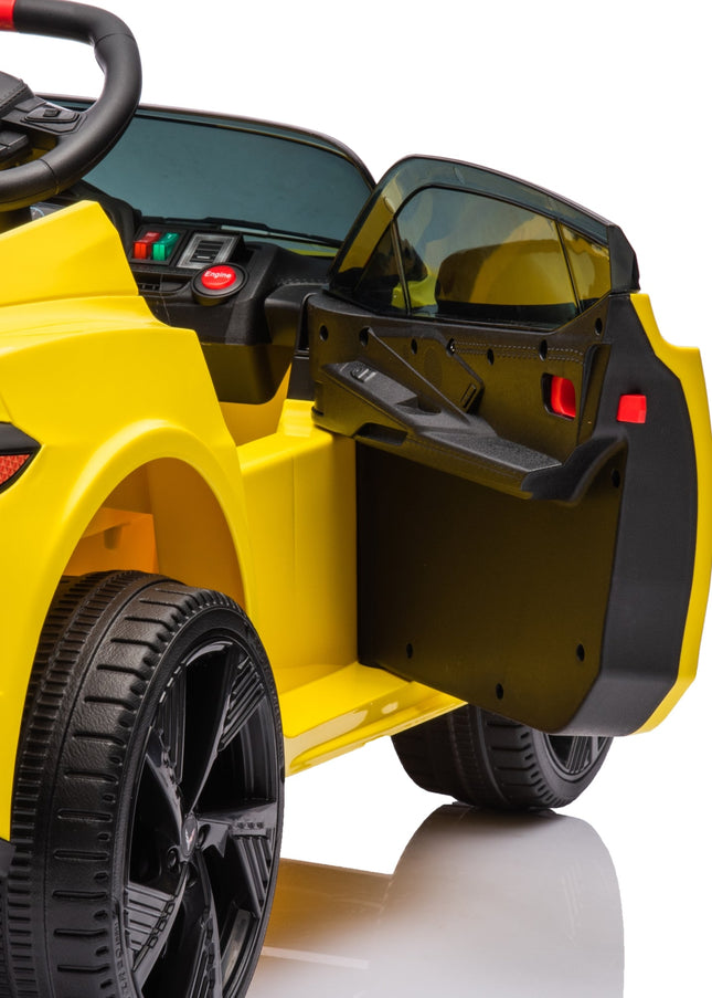 12V Chevrolet Corvette C8 Stingray 1-Seater Kids Ride-on Car-Ride On Cars-Freddo Toys-Urbanheer