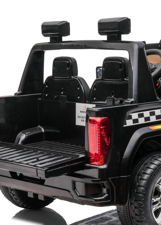 24V GMC Sierra Denali 2 Seater Police Ride-on Truck-Ride On Cars-Freddo Toys-Police-Urbanheer