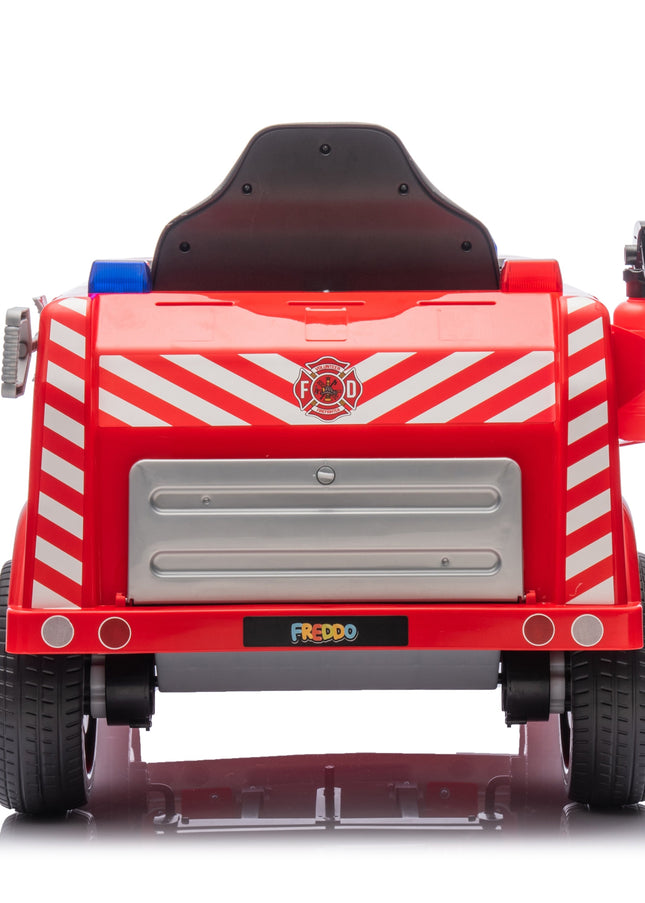 12V Freddo Fire Truck 1 Seater Ride On