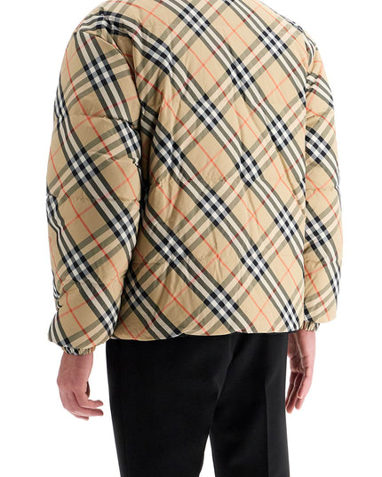 Burberry reversible nylon down jacket