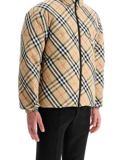 Burberry reversible nylon down jacket