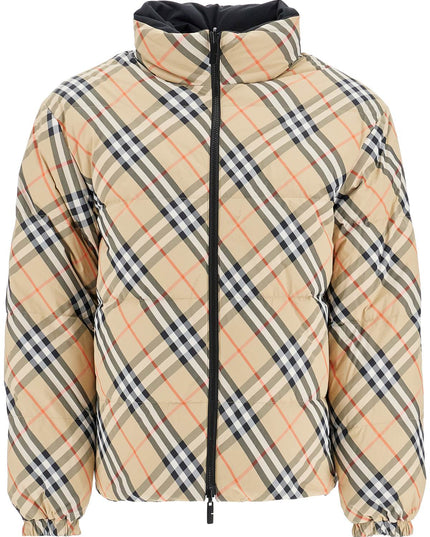 Burberry reversible nylon down jacket