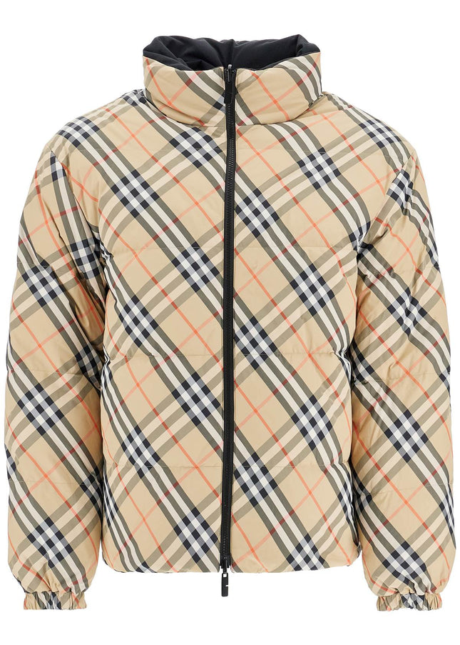 Burberry reversible nylon down jacket