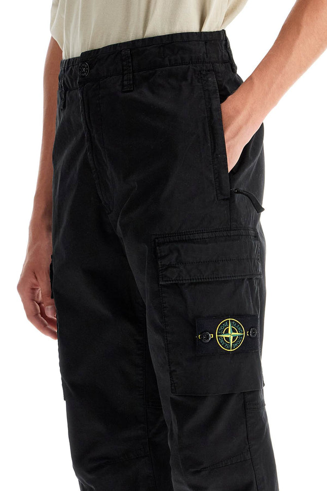 Stone Island cargo twill stretch-tc pants