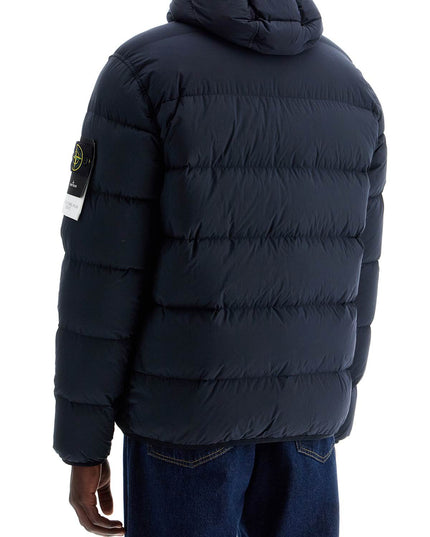 Stone Island hooded puffer jacket in seamless tunnel nylon