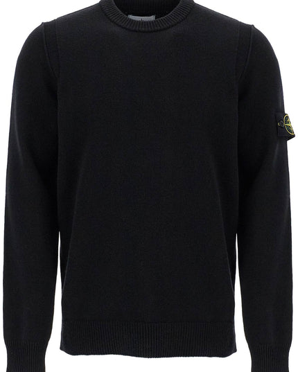 Stone Island crewneck wool blend pullover