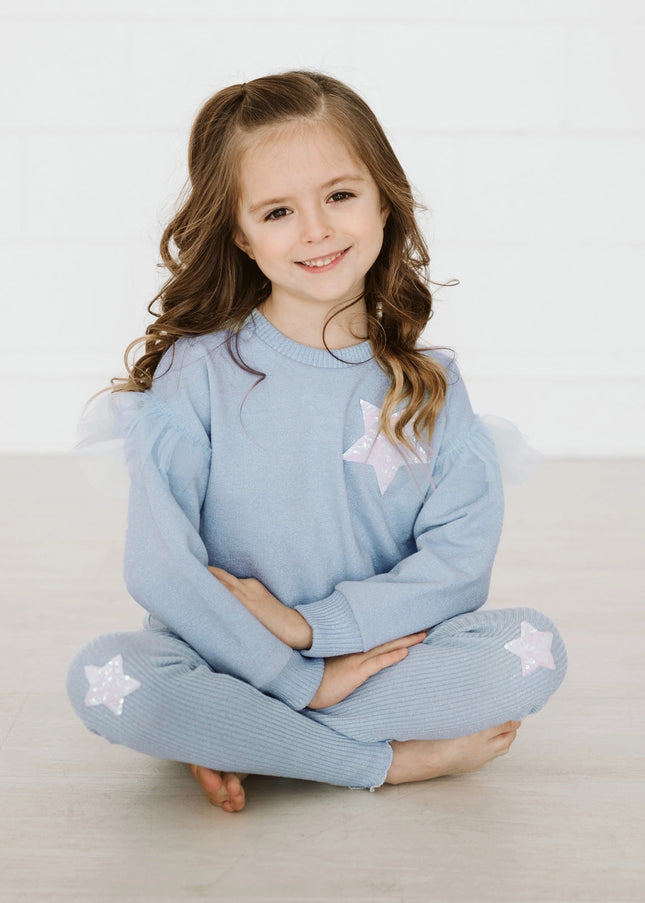 Star Sweatshirt Set-PATITE HAILEY-Urbanheer